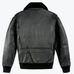 Shop THe Men’s Official G-1 Black Bomber Leather Jacket - Rare Jackets