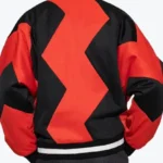 Men’s Zig Zag Bomber Jacket Back - Rare Jackets