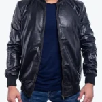Michael Classic Black Bomber Jackets Rare Jacket