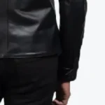 Mod Black Leather Jacket Sleeves Rare Jacket