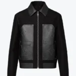 Monogram Mix Leather Workwear Blousons Rare Jacket