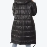 Parilis Puffer Leather Jacket Back - Rare Jackets