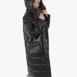 Parilis Puffer Leather Jacket Side - Rare Jackets