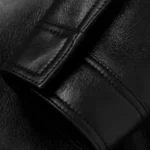 Parker Leather Trucker Jacket Sleeves Rare Jacket