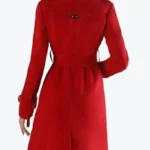 Polar Vivian Red Trench Coat Back - Rare Jackets