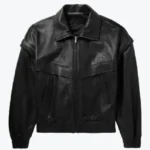 Saint Laurent Black Leather Jackets Rare Jacket