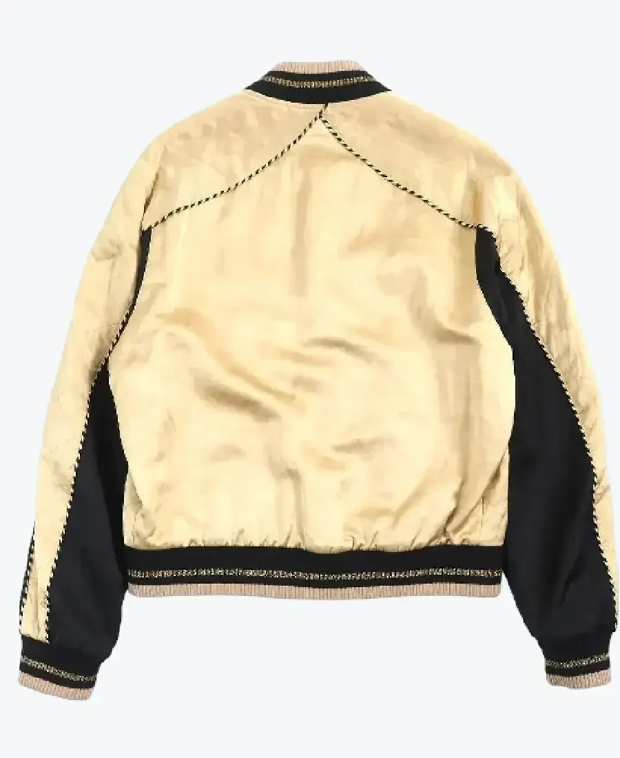 Saint Laurent Paris Stadium Bomber Jacket Back - Rare Jackets