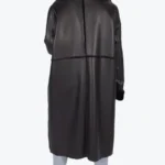 Saldana Shearling Long Coat Back - Rare Jackets