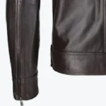 Samuels Men’s Stylish Coffee Brown Leather Jacket Sleeves Rare Jacket