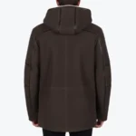 Shop THe Coco Dark Brown Suede Leather Jacket - Rare Jackets