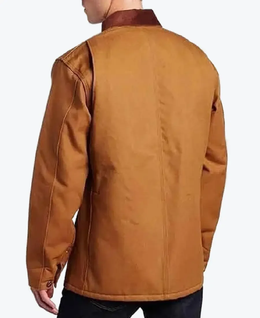 Shop THe Men’s Brown Pursuit Cotton Jacket - Rare Jackets