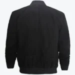 Shop The Adam Men’s Black Bomber Suede Jacket