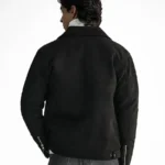 Men's Garde Brown Suede Leather Jacket - Image 6
