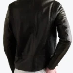 Shop The Pearson Waxed Black Leather Jacket - Rare Jackets
