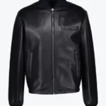 Shop The Blade Black Leather Bomber Jacket - Rare Jackets