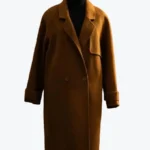 Shop The Brwon2 Lapel Neck Long Coat - Rare Jackets