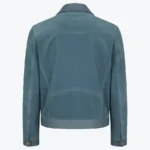 Shop The Buttery Contrast Blouson Suede Leather Jacket - Rare Jackets