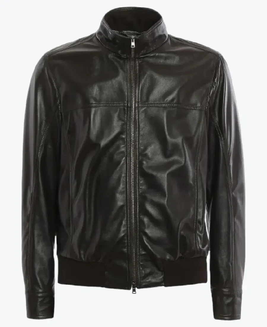 Shop The Charlie Black Leather Jacket - Rare Jackets