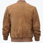 Shop The Chris Men’s Brown Bomber Suede Jacket - Rare Jackets