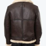 Shop The Classic Brown Sheepskin B3 Bomber Shearling Jacket