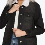 Shop The Cozy And Casual Fur Denim Jacket - Rare Jackets