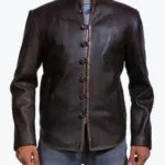 Shop The Drakeshire Dark Brown Leather Jacket - Rare Jackets