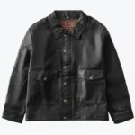 Shop The EXODUS Black Leather Jacket - Rare Jackets