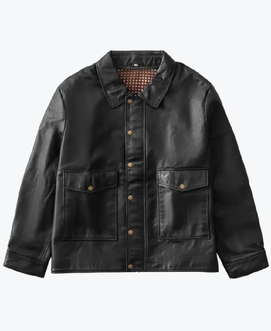 Shop The EXODUS Black Leather Jacket - Rare Jackets