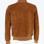 Shop The Ethan Mens Brown Suede Bomber Jacket - Rare Jackets