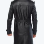Shop The Godlock Black Leather Coat Rare Jacket