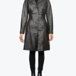 Shop The High Fidelity Robyn Leather Coat - Rare Jackets