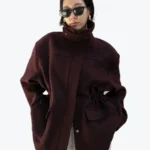 Shop The Holbeck Field Burgundy Wool Jacket - Rare Jackets