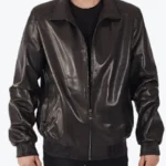 Shop The Jayzee Leather Bomber Jacket - Rare Jackets
