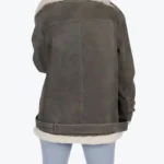 Shop The Maxim Grey Aviator Jacket