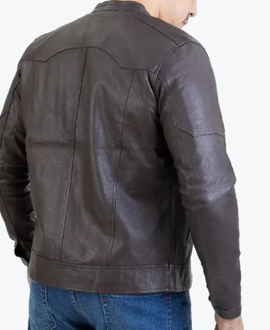 Shop The Men Brown Urban Style Leather Jacket Rare Jacket