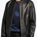 Shop The Men’s Black Bomber Leather Jacket _ - Rare Jackets