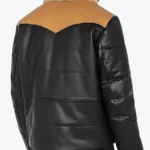 Shop The Men’s Black Bomber Shearling Leather Jackets Rare Jacket