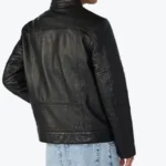 Shop The Men’s Black Classic Leather Jacket Back Rare Jacket