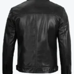 Shop The Men’s Black Harrington Leather Jacket Back Rare Jacket