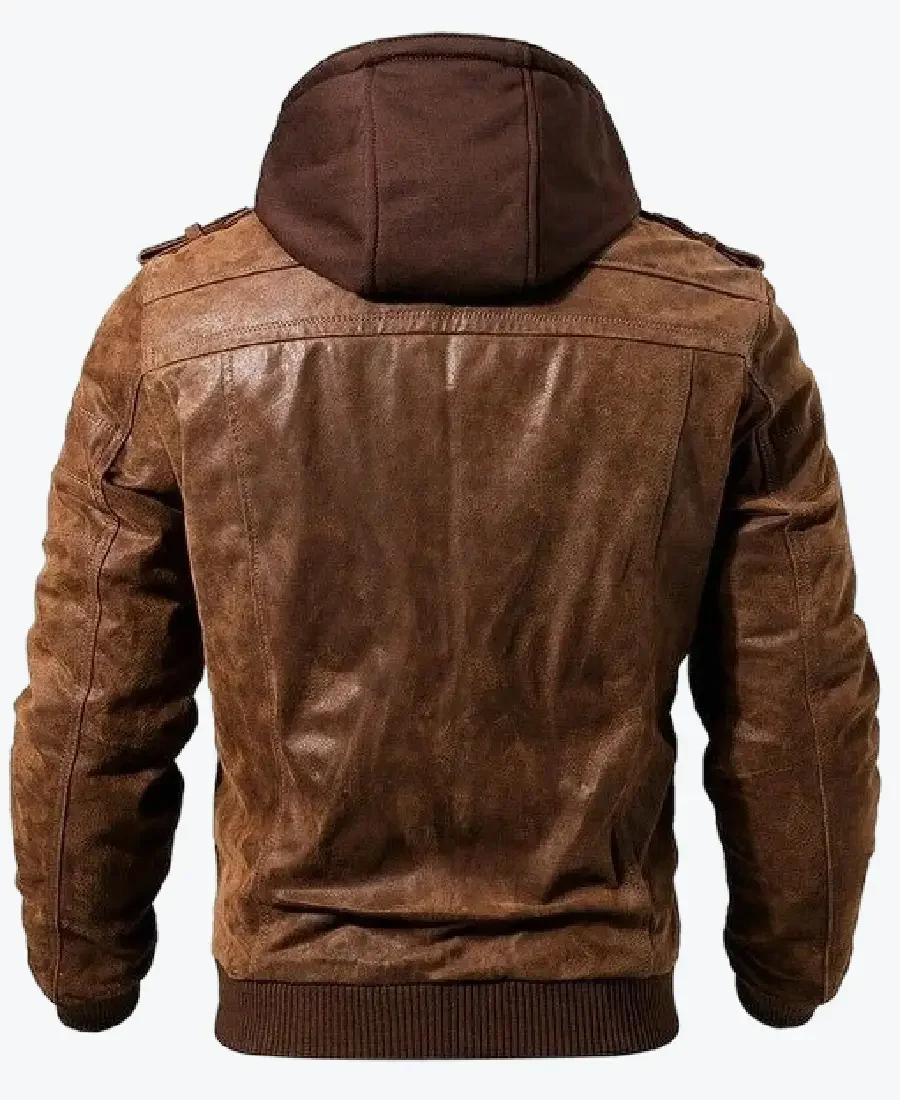 Shop The Men’s Brown Hooded Jackets Rare Jacket
