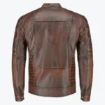 Shop The Mens Brown Lambskin Biker Style Leather Jackets Rare Jacket