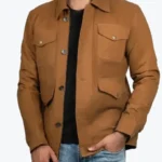 Shop The Men’s Brown Vintage Style Cotton Jacket - Rare Jackets
