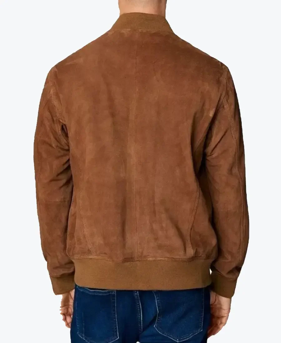 Shop The Men's Butch Coolidge Suede Bomber Jacket - Rare Jackets