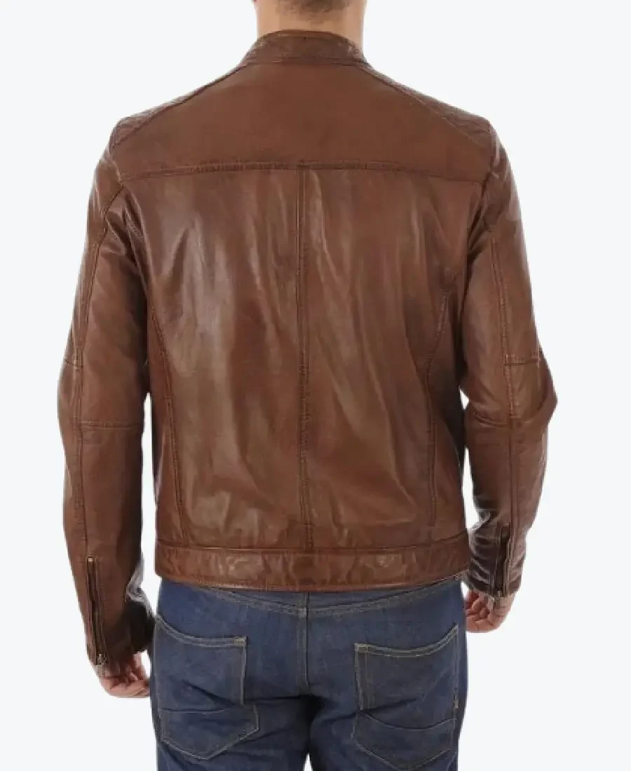 Shop The Men's Classic Brown Leather Jackets Rare Jacket