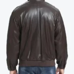 Shop The Men’s Classic Fit Lambskin Leather Bomber Jacket Rare Jacket