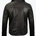 Shop The Mens Dark Brown Cowhide Leather Jackets Rare Jacket