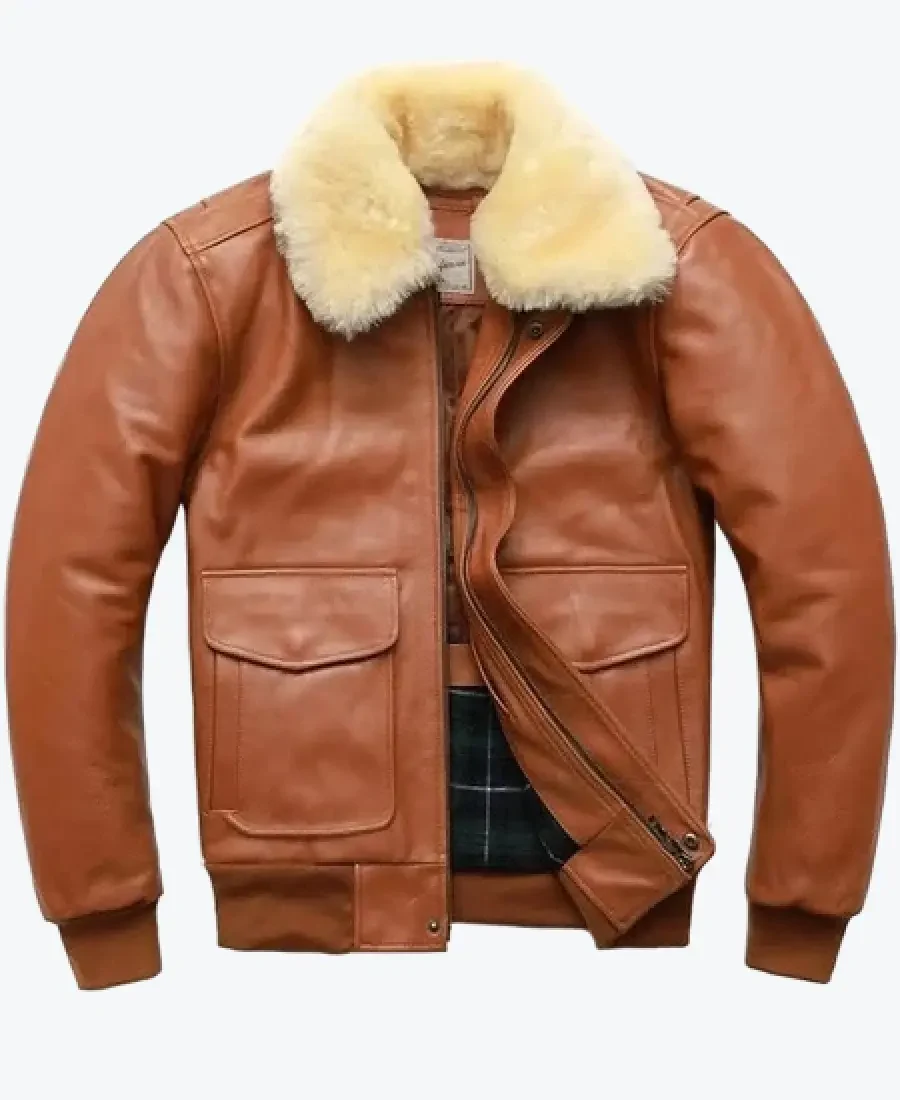 Shop The Men’s Flight Leather Bomber Jacket - Rare Jackets