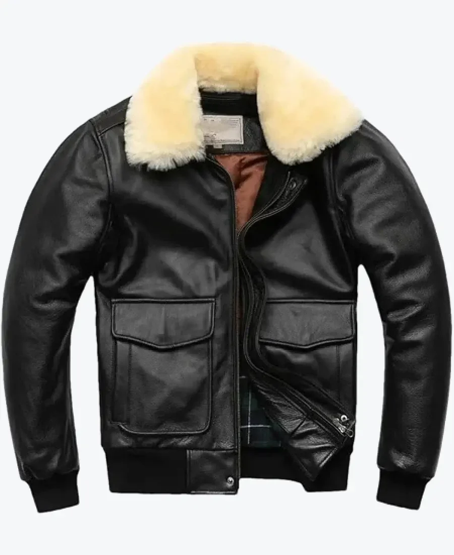 Shop The Men’s Flight Leather Bomber Jacket - Rare Jackets