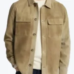 Shop The Men’s Kingsley Felt shirt Suede Jacket (1) - Rare Jackets