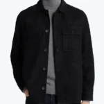 Shop The Men’s Kingsley Felt shirt Suede Jacket - Rare Jackets